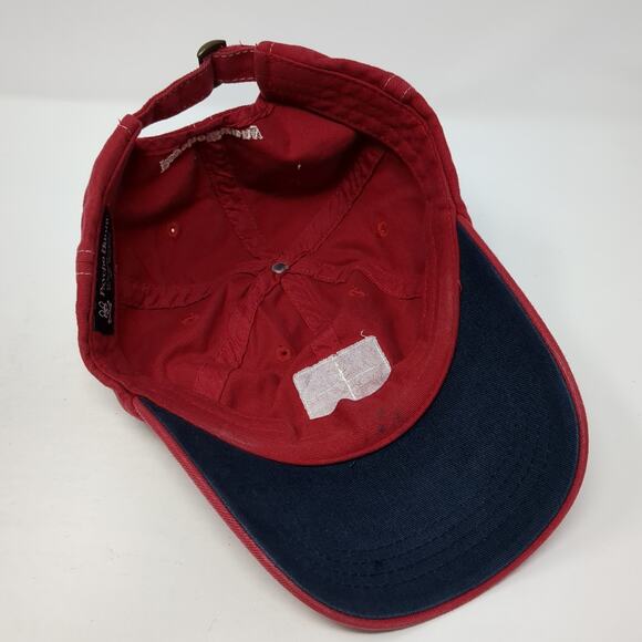 Psycho Bunny By Robin Godley Slideback Hat Red One Size Adjustable - Picture 8 of 10